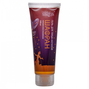 Aasha Herbals Гель для лица ночной шафран питание и восстановление, 100 мл