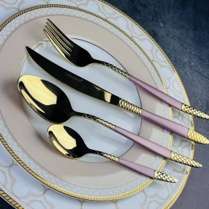 200-030 Набор столовых приборов 24пр. в под.уп.(х12)Нержавеющая сталь