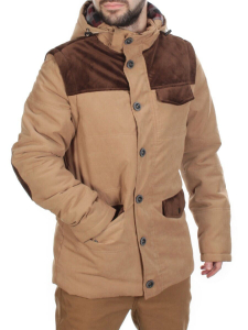 J83011 KHAKI/CAMEL  Куртка-жилет мужская зимняя NEW B BEK (150 гр. синтепон)