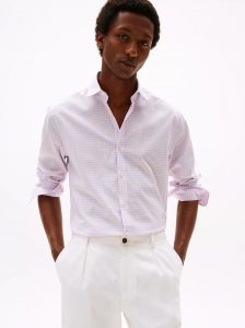 THFlex Slim Fit Check Dress Shirt