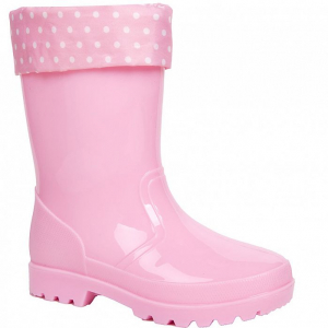 T-10602-B роз Сапоги резиновые для девочек (28-35)/8