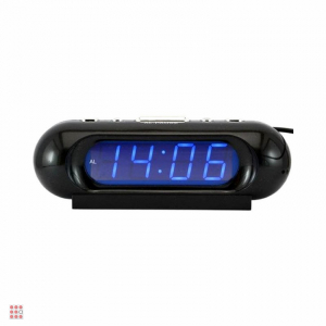 Часы настольные VST 716-5 синие  цифры