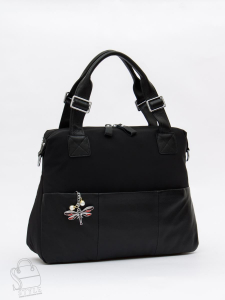 Сумка дорожная 8587-01Y black Polina&Eiterou