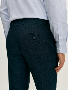 Брюки костюмные в клетку