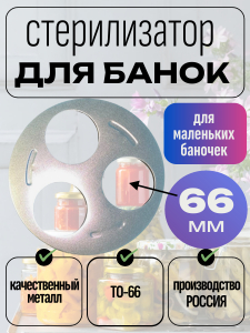 Стерилизатор трёхмест. D-66