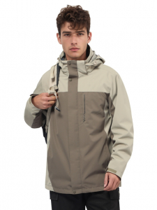 Куртка 2в1 Humtto 960 Grey-Khaki