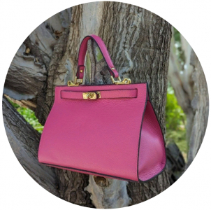 Ab.Zapatos PELLE Birkin/2 (720) fuxia