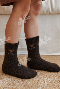 Носки детские 100% шерсть яка        (арт. 02109)