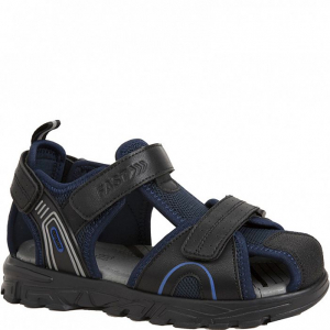T-10628-E черн/син Сандалии для мальчиков (33-38)/8