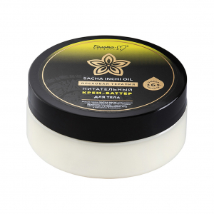 Крем-баттер для тела Sacha inchi oil Ореховая терапия питательный 200 г Белита-М