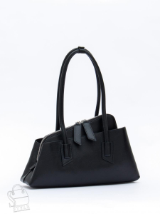 Сумка женская кожаная 6006L black Polina&Eiterou