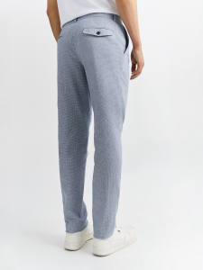 Брюки из хлопка и льна