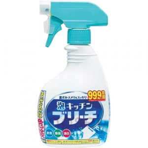 Mitsuei Универсальное пенное кухонное моющее и отбеливающее средство с возможностью распыления, 400 мл.