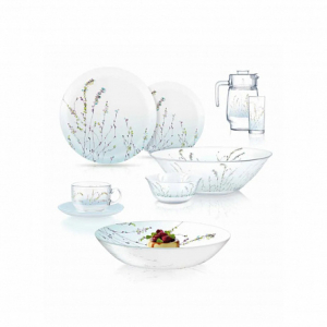 Набор столовый SIMPLY TROMPETTE TURQUOISE 44 предмета
