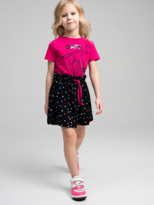 Комплект для девочки: футболка, юбка