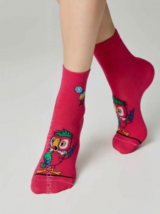 Носки женские 23С1161 638 Брестские Союзмультфильм Conte [6 шт] Дроп х/б