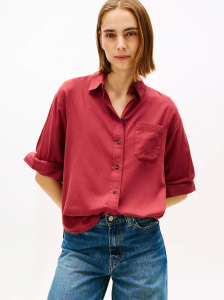 Relaxed Lightweight Flannel Shirt