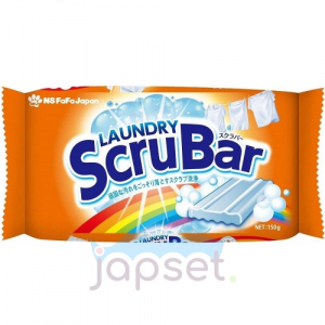FaFa Laundry ScruBar Хозяйственное мыло для стирки, кусок, 150 гр