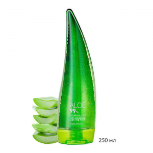 Гель Holika Holika универсальный, с 99% экстрактом алоэ - Aloe 99% Soothing Gel, 250 мл