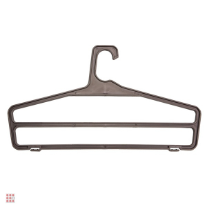 Вешалка двойная для брюк толстая