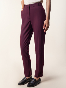 Брюки-дудочки из уплотненной поливискозы