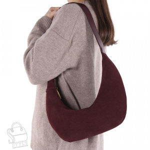 Сумка женская кожаная 5782BDAA wine red Baidou/30