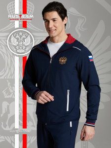 Спортивный костюм мужской RUSSIA 15M-RR-1375 RED-N-ROCK'S