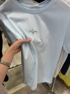 Tricotto Футболка Ромашка голубой