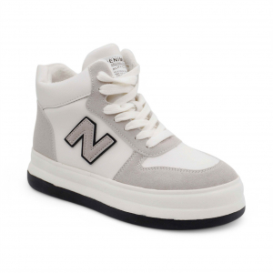 Кроссовки демисезонные 23201-5 бело серые