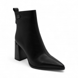 Ботинки из натуральной кожи Р-219-1 черные п/п