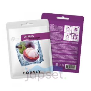 Consly Успокаивающая тканевая маска с экстрактом мангостина, 20 мл