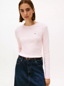 Long-Sleeve Crewneck Favorite T-Shirt