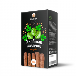 Хлебные палочки “Солодовые”, 100г