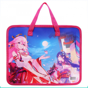 Папка с ручками пластиковая А4 Calligrata 