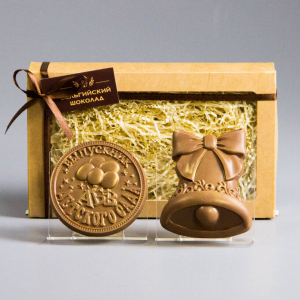 Шоколадные фигурки Выпускник детского сада и Колокольчик 2