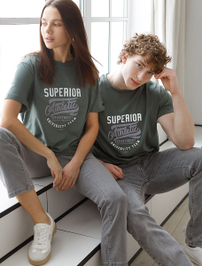 Футболка из премиального хлопка с авторским принтом