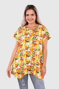 Ариана - туника оранжевый