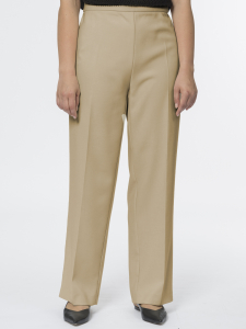 Прямые брюки из костюмной ткани