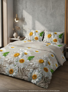 Комплект постельного белья Ромашка бязь