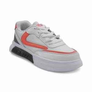 Кроссовки В303-5 бело красные