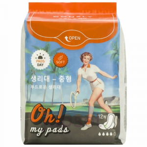 Consly Oh! My Pads Гигиенические прокладки, 12 шт