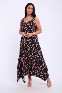 Сарафан летний больших размеров пляжный домашний 5739
