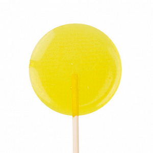 Карамель леденцовая Круг жёлтый, 14 гр