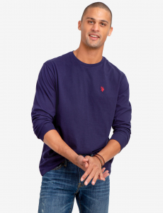 LONG SLEEVE SOLID T-SHIRT