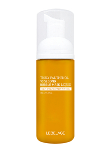 Lebelage Пузырьковый тонер-маска для лица с пантенолом / Truly Panthenol 10 Second Bubble Mask, 150 г