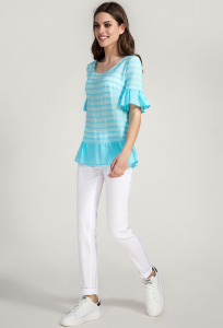 Блуза Panda 438440 бирюзовый
