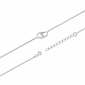 браслет родированный