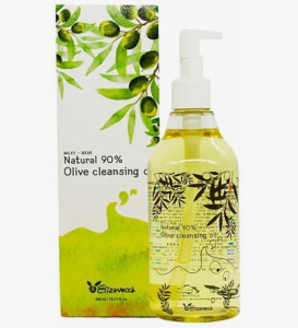 Гидрофильное масло для лица с натуральным маслом оливы ELIZAVECCA, 300 мл
