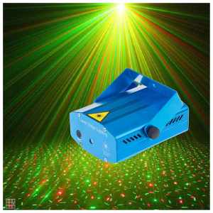 Лазерный проектор Mini Laser Stage Lighting, точка