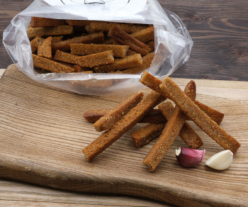 Гренки Деревенские с чесноком